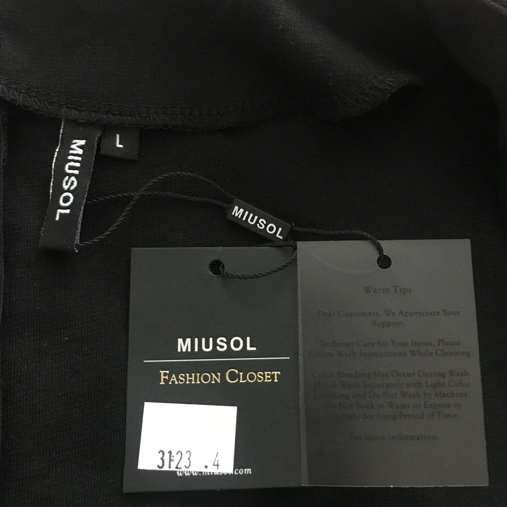 Miusol business style dress, size large, NWT - Picture 5 of 5